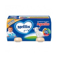 MELLIN OMOGENEIZZATO AGNELLO 2X120G